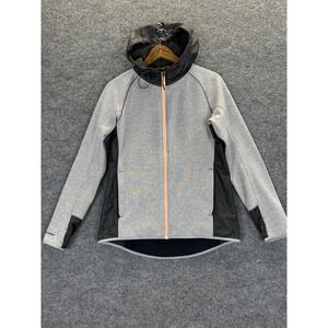 Under Armour ColdGear UA Storm Jacket Womens Medium Gray Hooded Full Zip